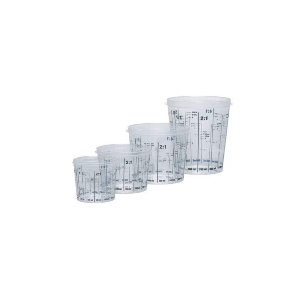 VASOS DE MEZCLA CALIBRADOS